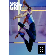 [Hot Sale]2020 Q2 LesMills Routines GRIT ATHLETIC 33 DVD+CD+Notes